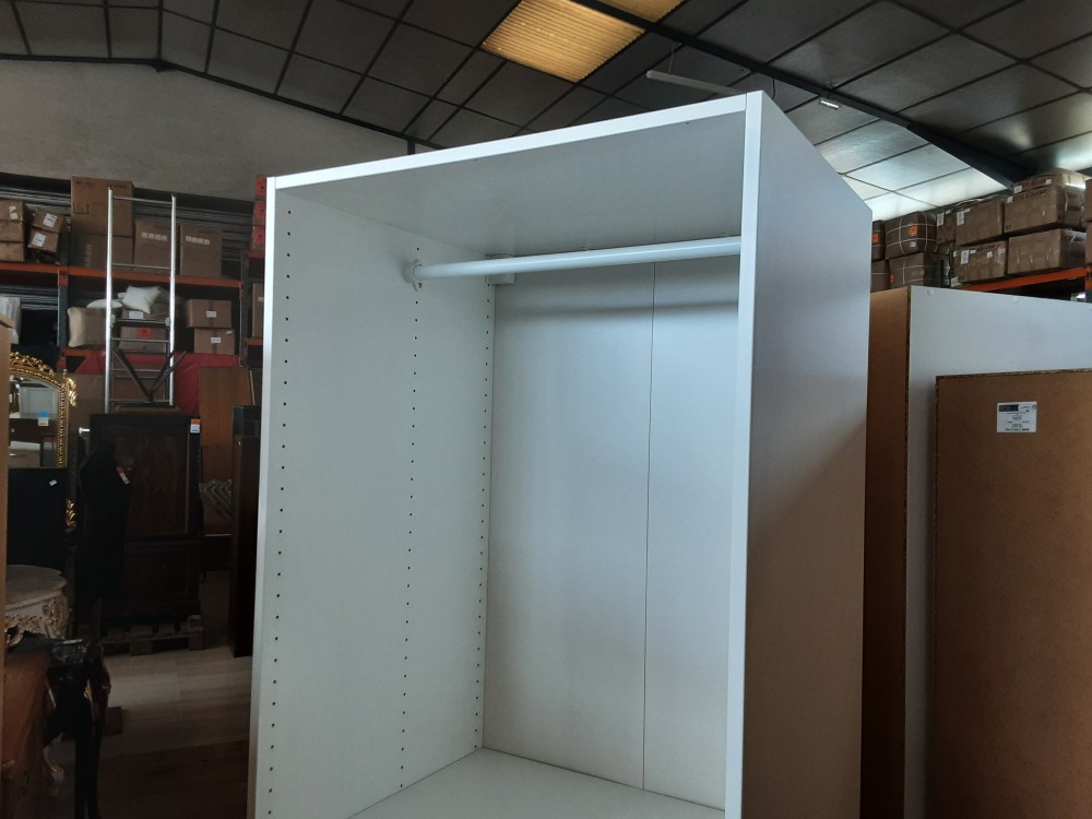 DRESSING 2 TIROIRS 1 PENDERIE COLORIS BLANC