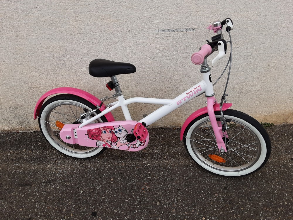 VELO ENFANT ROSE