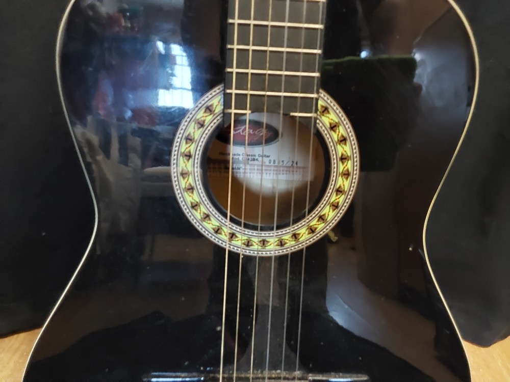 GUITARE STAGG NOIRE AVEC HOUSSE