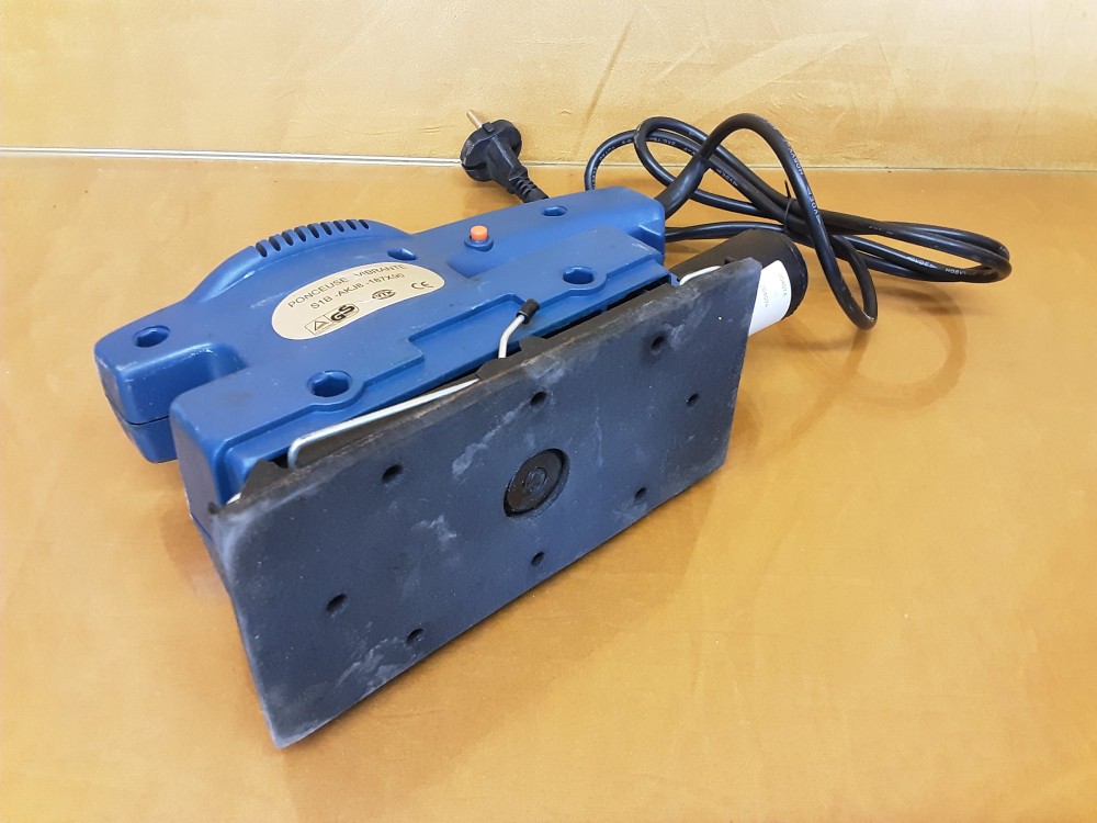 PONCEUSE VIBRANTE 135W BLEUE