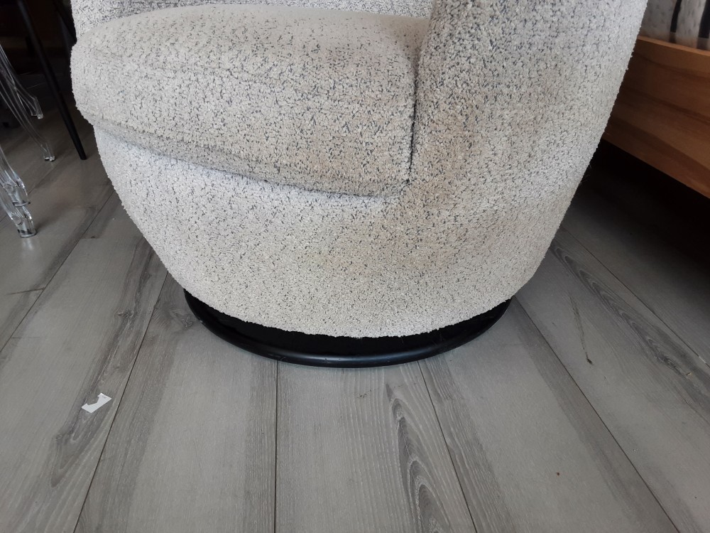 FAUTEUIL GRIS PIVOTANT