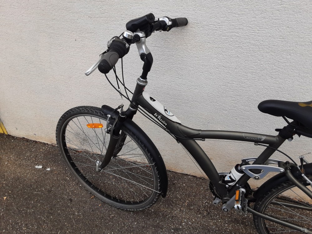 VTC BTWIN CADRE ALU GRIS 28 POUCES