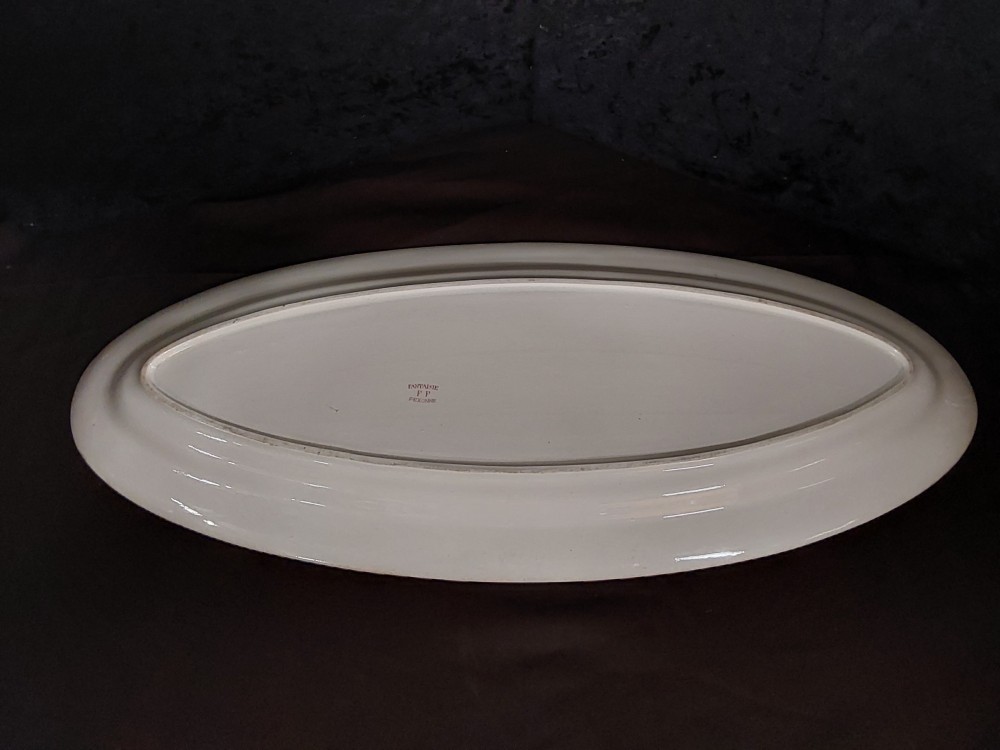 PLAT OVALE TGM FANTAISIE FF PEXONNE COLORI ROSE
