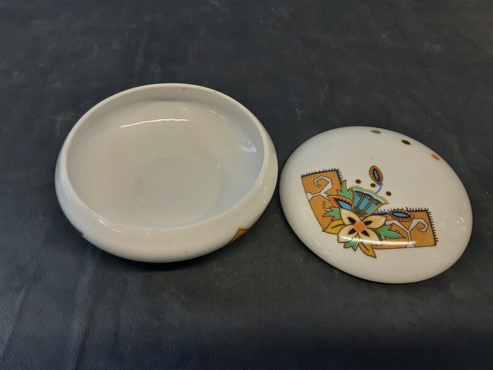 BONBONNIERE RONDE LIMOGES DIAM. 12CM
