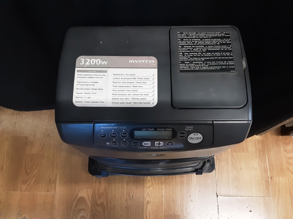CHAUFFAGE A PETROLE INVERTER 5040 3200W