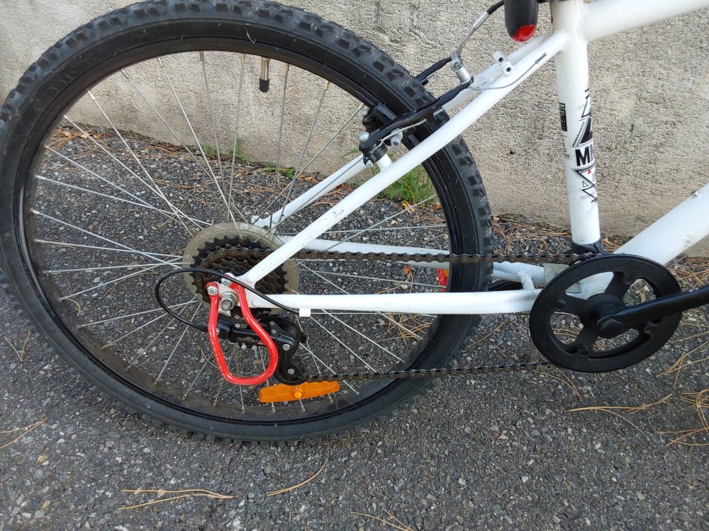 VTT ROCK RIDER 300 BLANC 24P