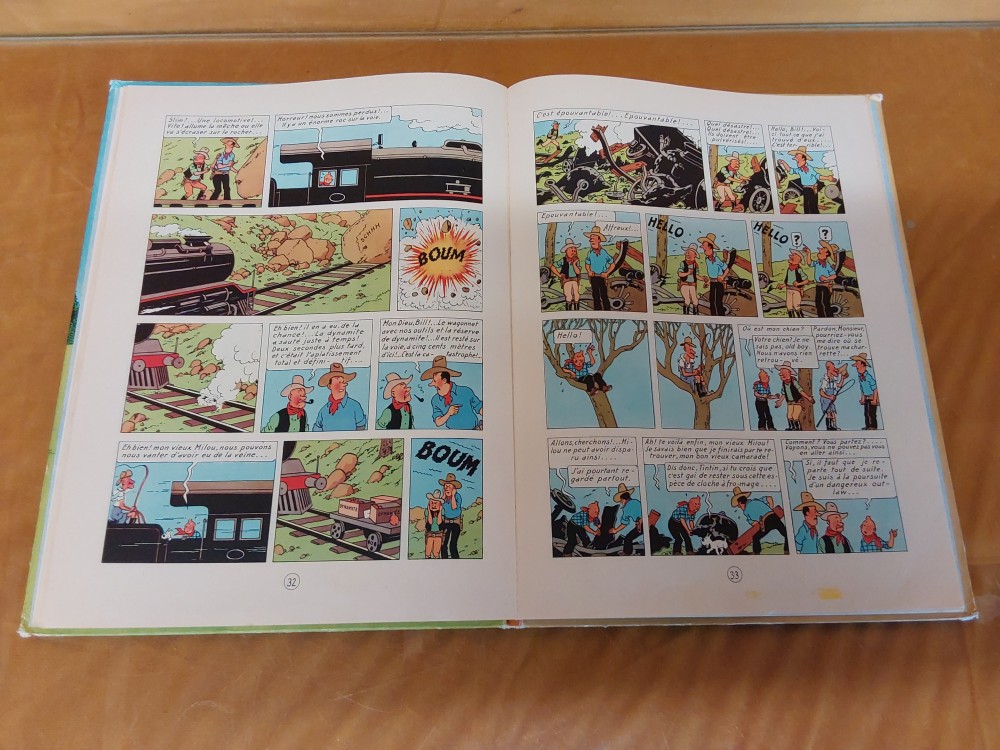 BD "TINTIN EN AMÉRIQUE"