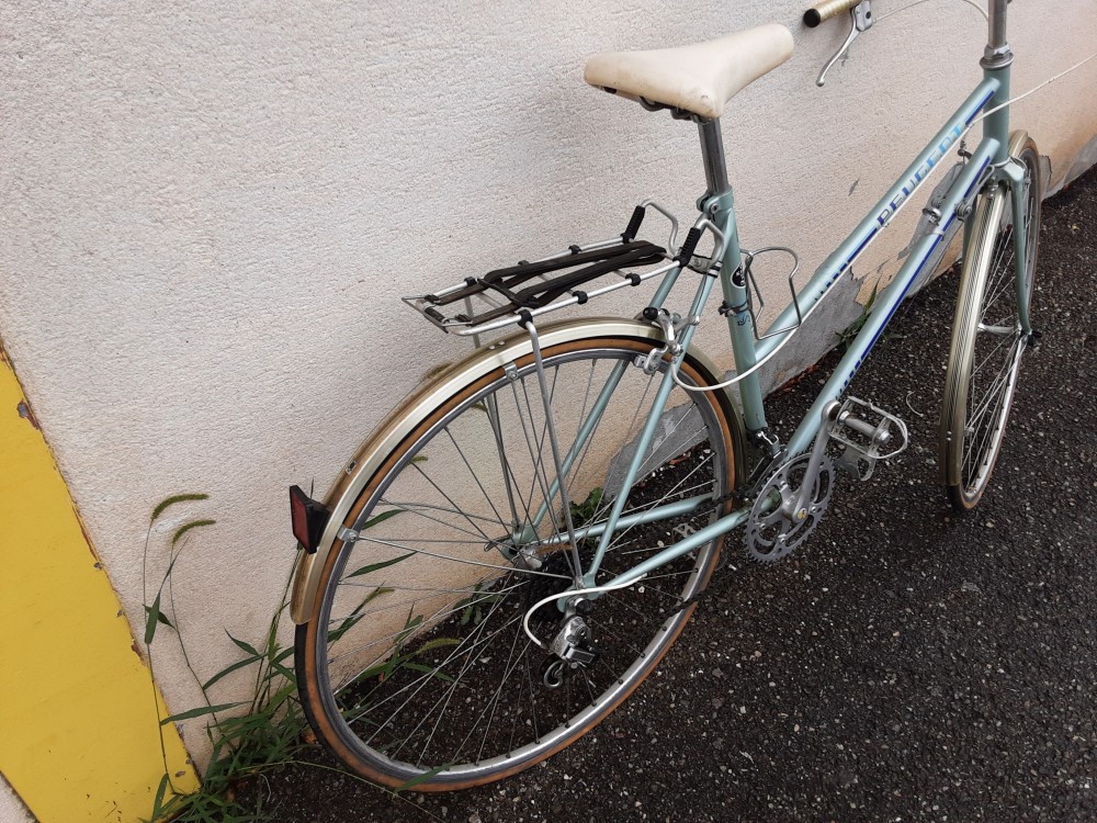 VELO DE ROUTE PEUGEOT BLEU CLAIR