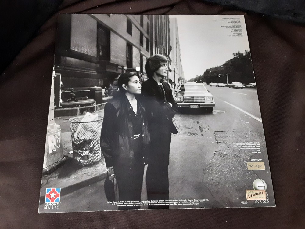 VINYLE 33T "DOUBLE FANTASY"
