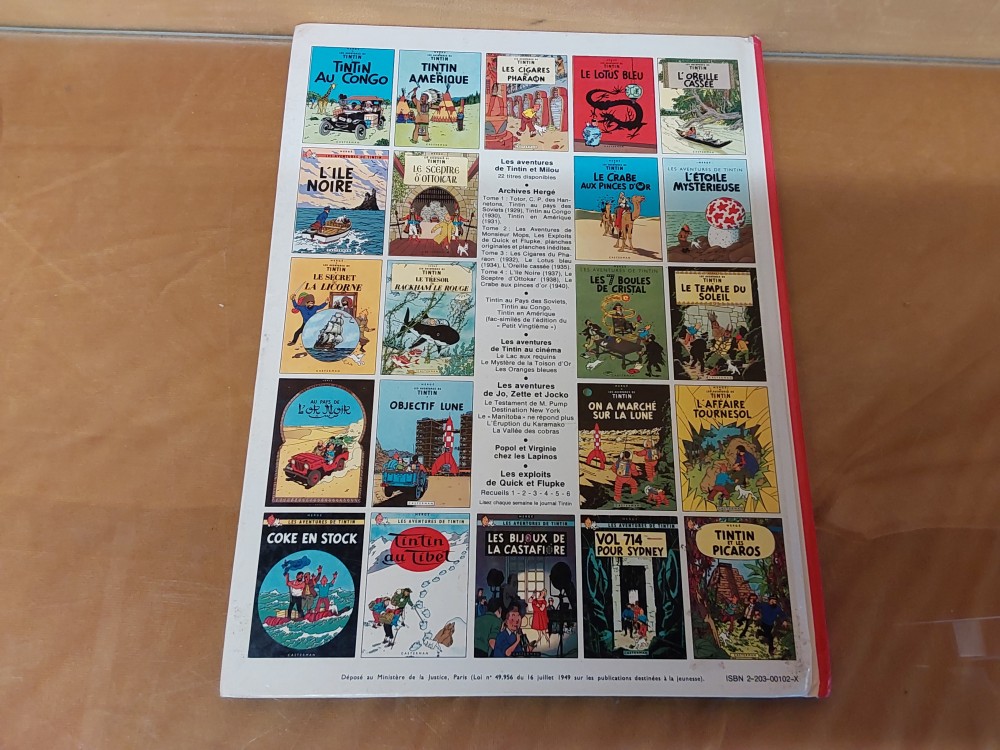 BD TINTIN EN AMÉRIQUE