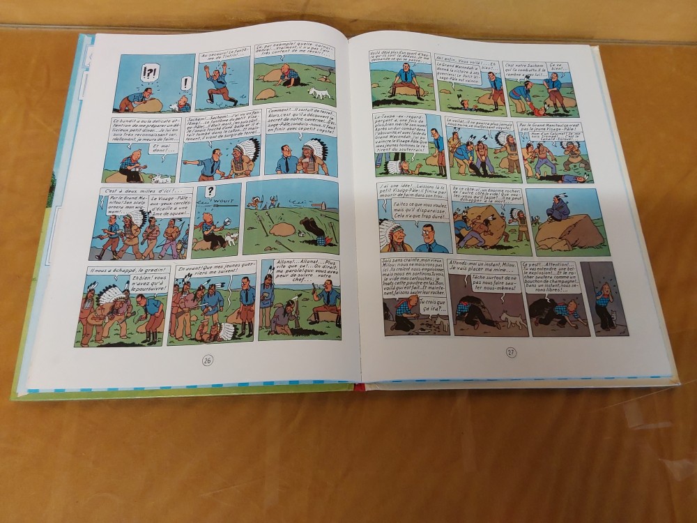 BD TINTIN EN AMÉRIQUE