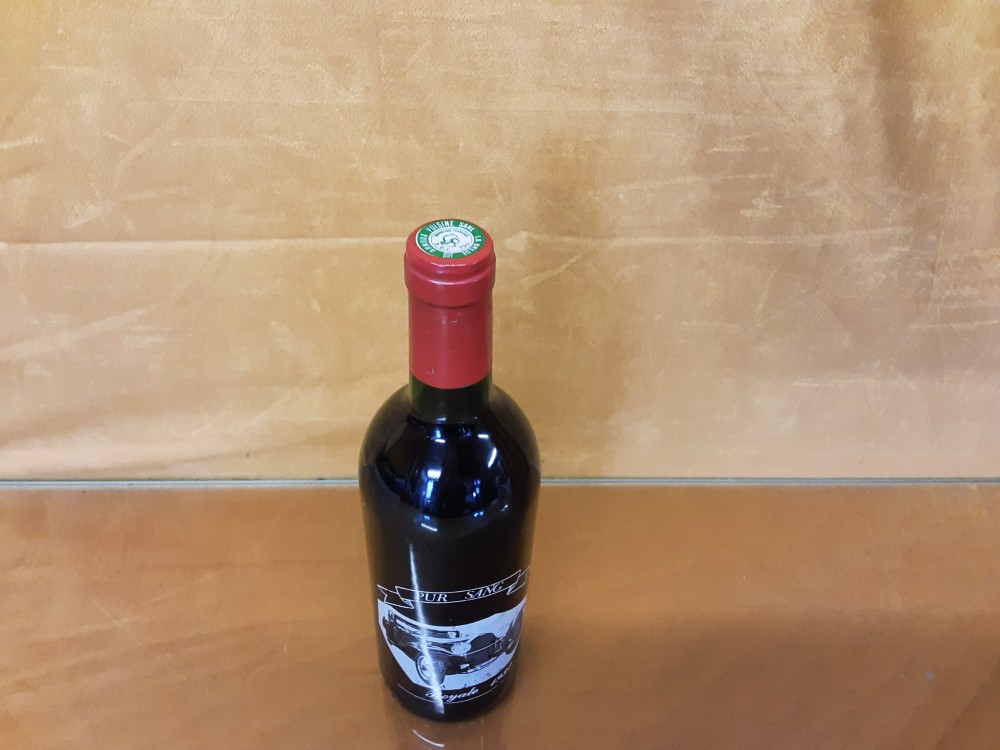 BOUTEILLE DE VIN 750ML COLLECTION CHATEAU POMBREDE BORDEAUX 1985 COLLECTION BUGATTI