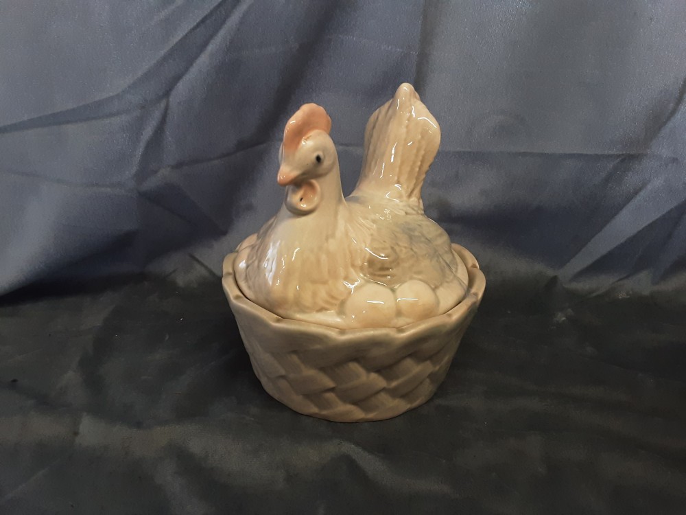 TERRINE DÉCOR POULES