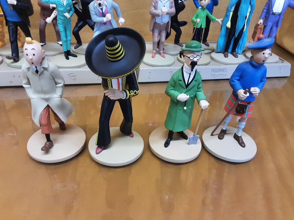 FIGURINE TINTIN EN RESINE