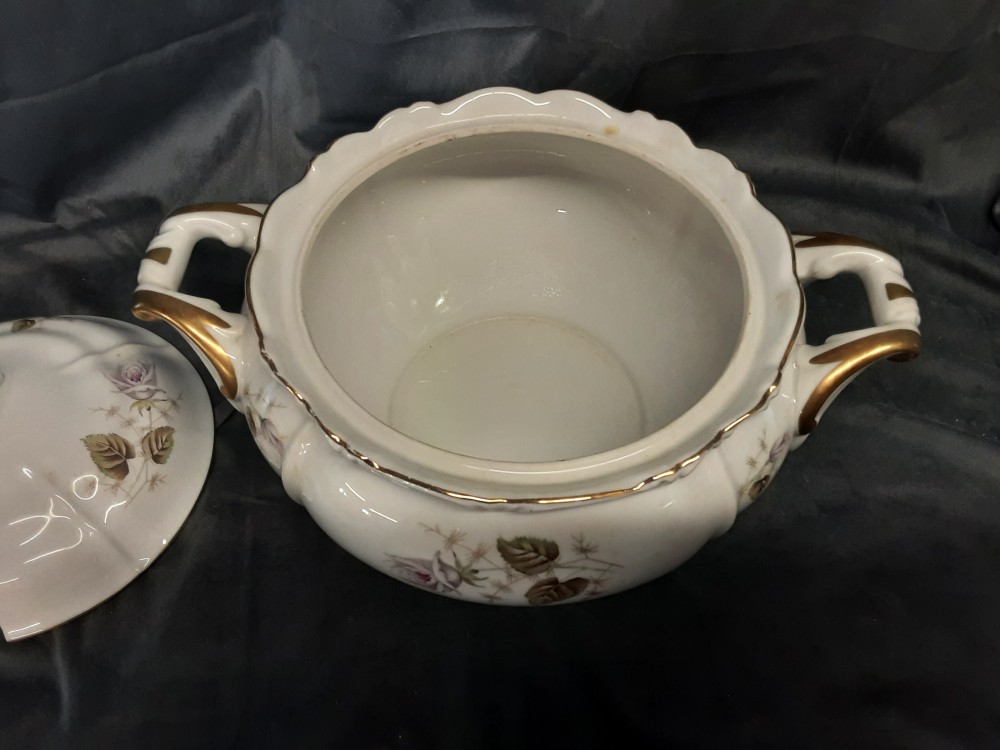 SOUPIERE BAVARIA MOTIFS FLEURS