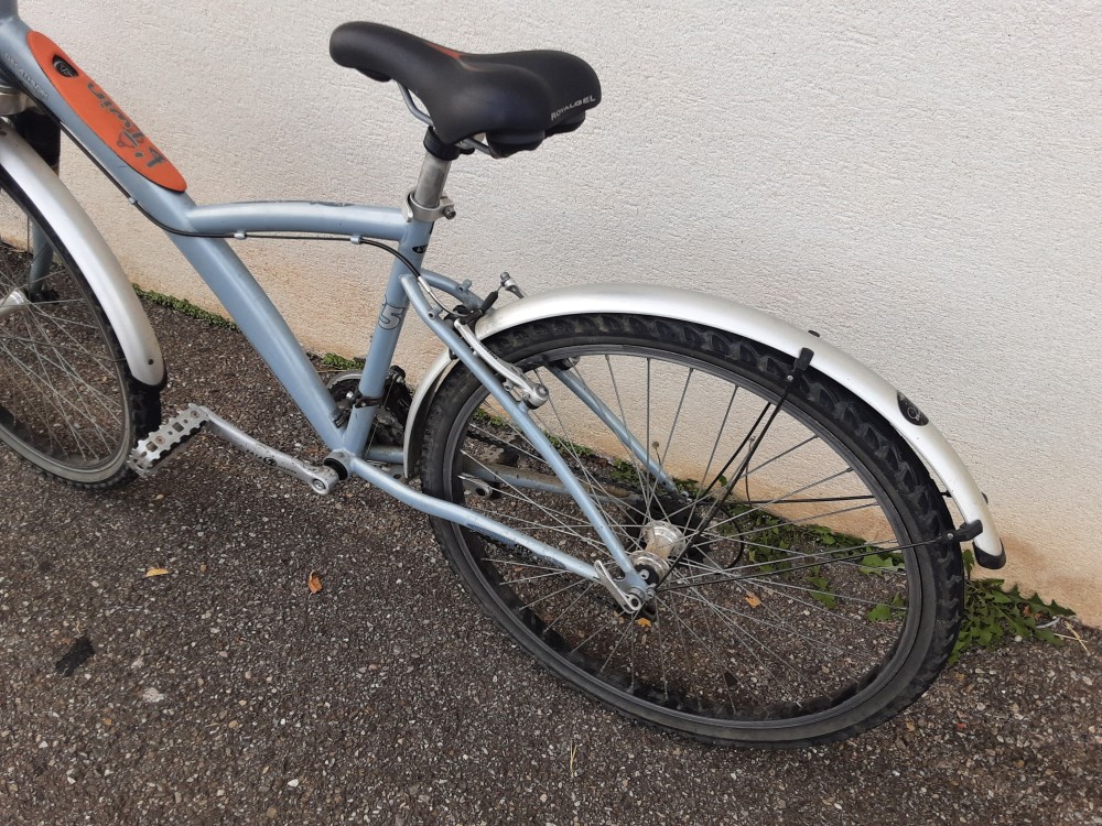 VELO B'TWIN BLEU GRIS 26P