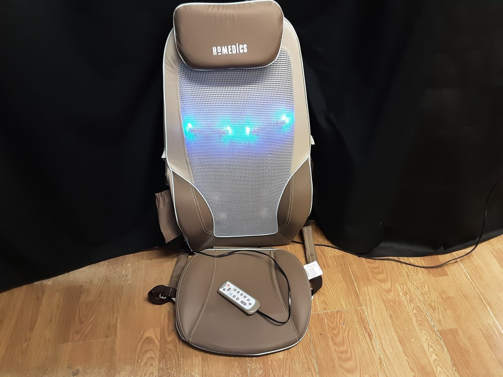 SIEGE DE MASSAGE A POSER SUR FAUTEUIL MARQUE HOMEDICS