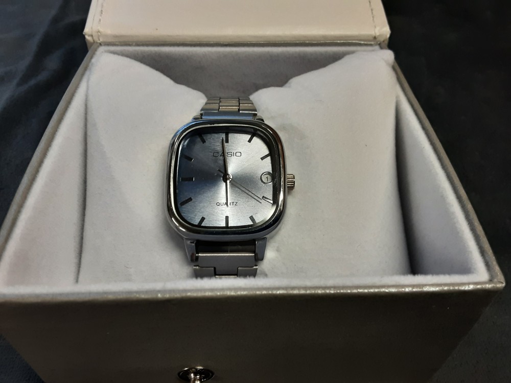 MONTRE CASIO QUARTZ BRACELET QCIER ARGENTÉ