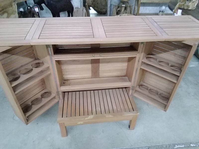 MEUBLE PLIABLE TECK