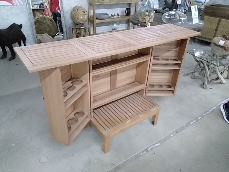 MEUBLE PLIABLE TECK