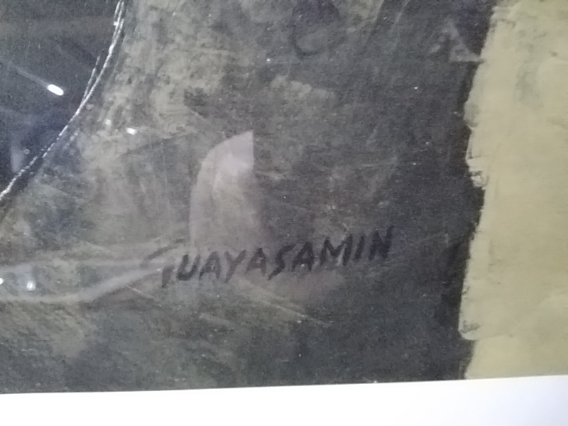 LITHOGRAPHIE SIGNÉE GUAYASAMIN 50 X 70 CM