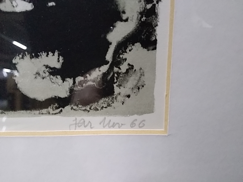 LITHOGRAPHIE SIGNÉE NUMÉROTÉ 79 X 62 CM