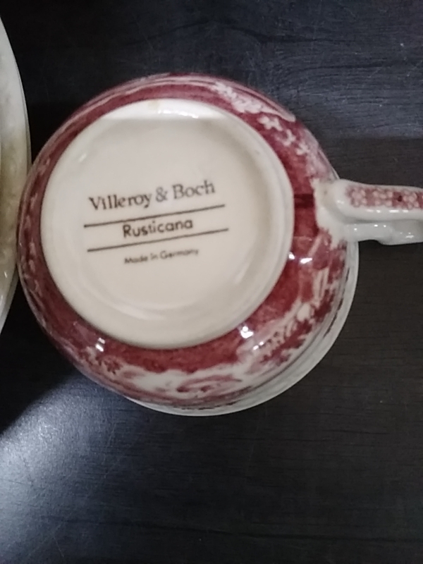 SERVICE DE TABLE VB RUSTICANA DS L’ÉTAT 35 PIÈCES