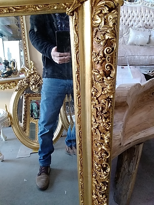 MIROIR BAROQUE 98 X 130 CM