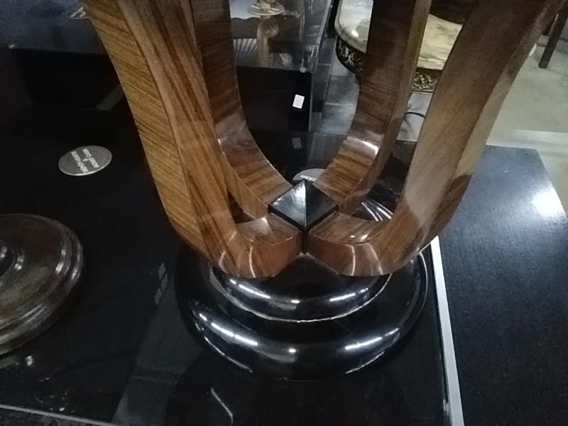 TABLE BASSE ART DECO DIAMÈTRE 60CM