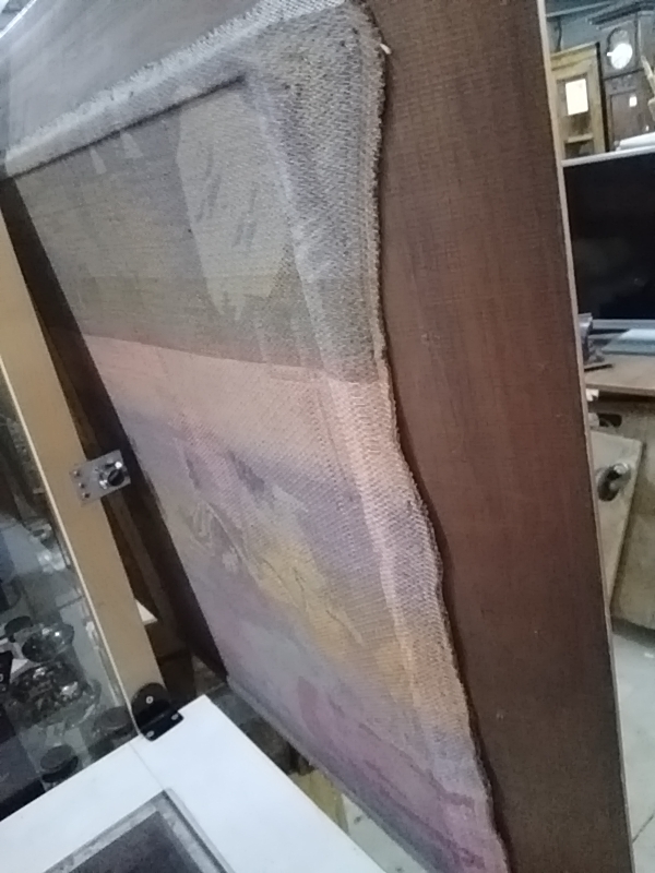 GOBELIN AVEC CADRE BOIS 201 X 84 CM