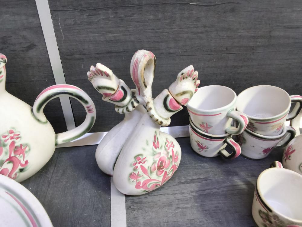 SERVICE EN GRES QUIMPER KERA LUC 41 PIÈCES