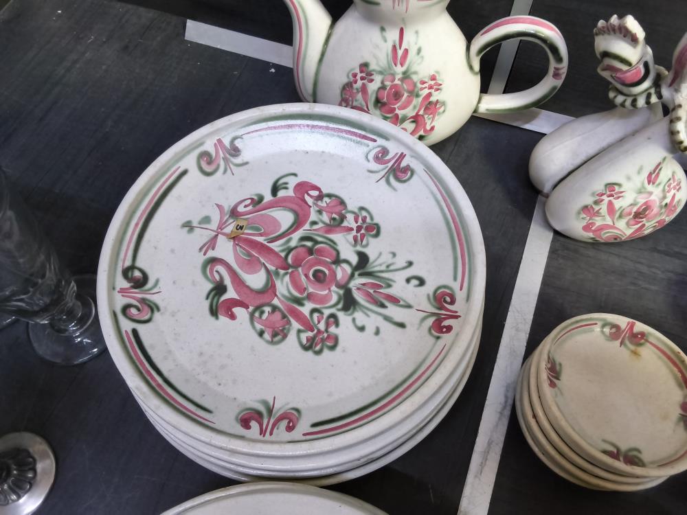 SERVICE EN GRES QUIMPER KERA LUC 41 PIÈCES