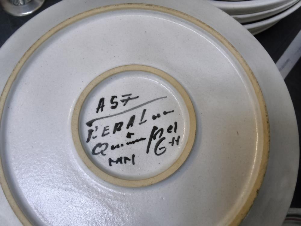 SERVICE EN GRES QUIMPER KERA LUC 41 PIÈCES