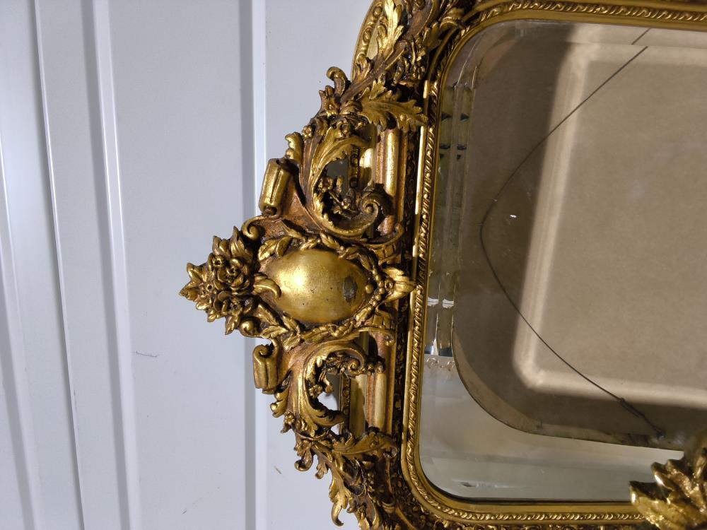 MIROIR BAROQUE DORÉ 84 X 158