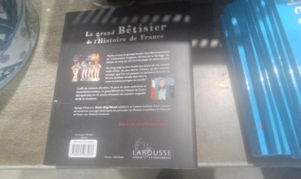 LIVRE LE GRAND BETISIER ALAIN DAG'NAUD NON SOLDE