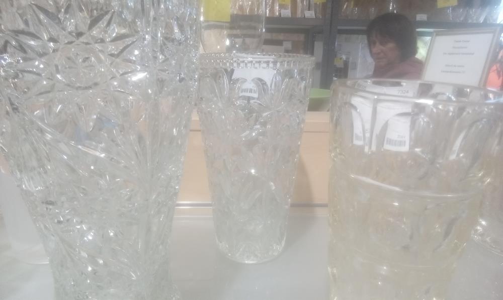 VASE VERRE TRAVAILLE GM