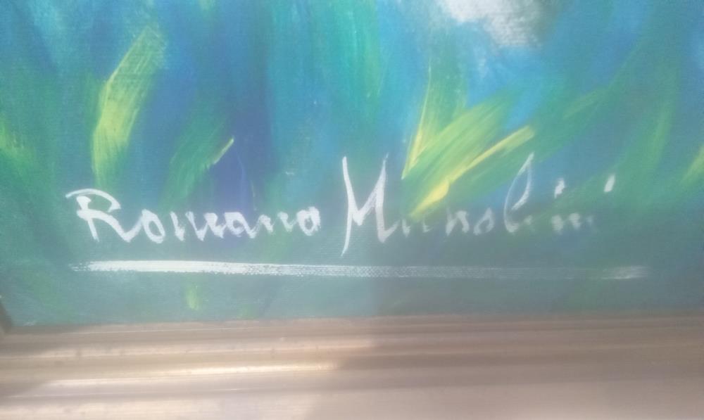 TABLEAU HST ROMANO MUSSOLINI LE CLOWN