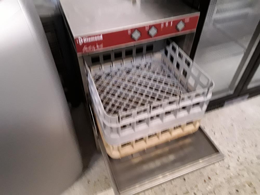 LAVE VERRES 2 PANIERS VECUS PRO DIAMOND INOX