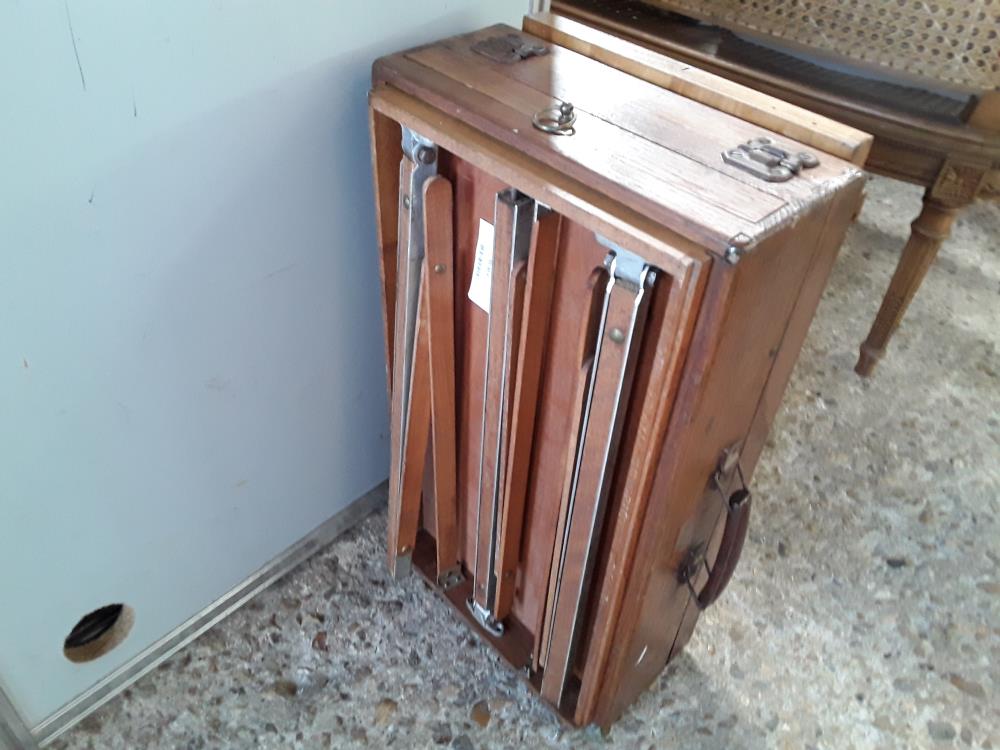 CHEVALET DE CAMPAGNE MODULABLE EN VALISE