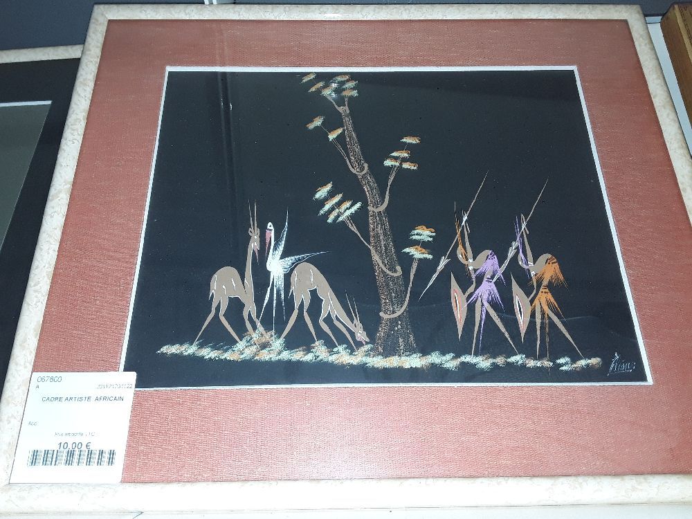 CADRE ARTISTE AFRICAIN