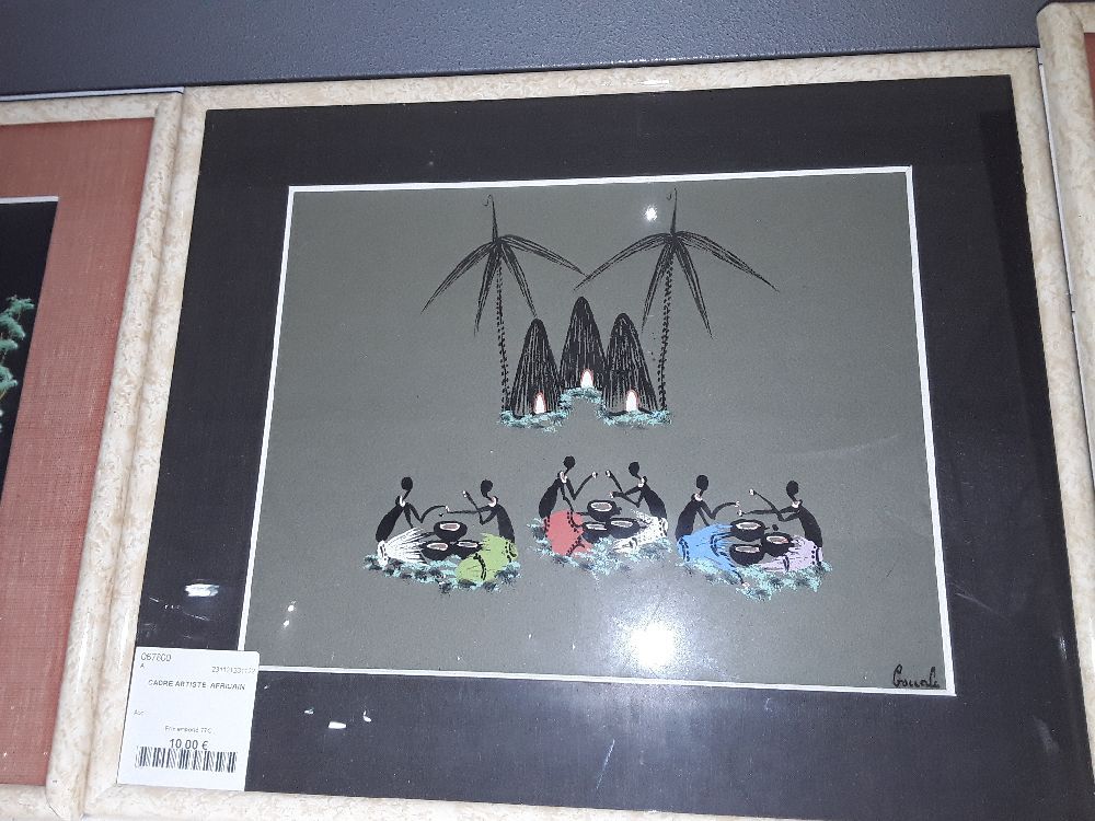 CADRE ARTISTE AFRICAIN