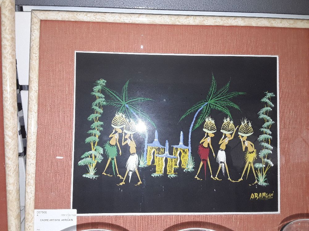 CADRE ARTISTE AFRICAIN