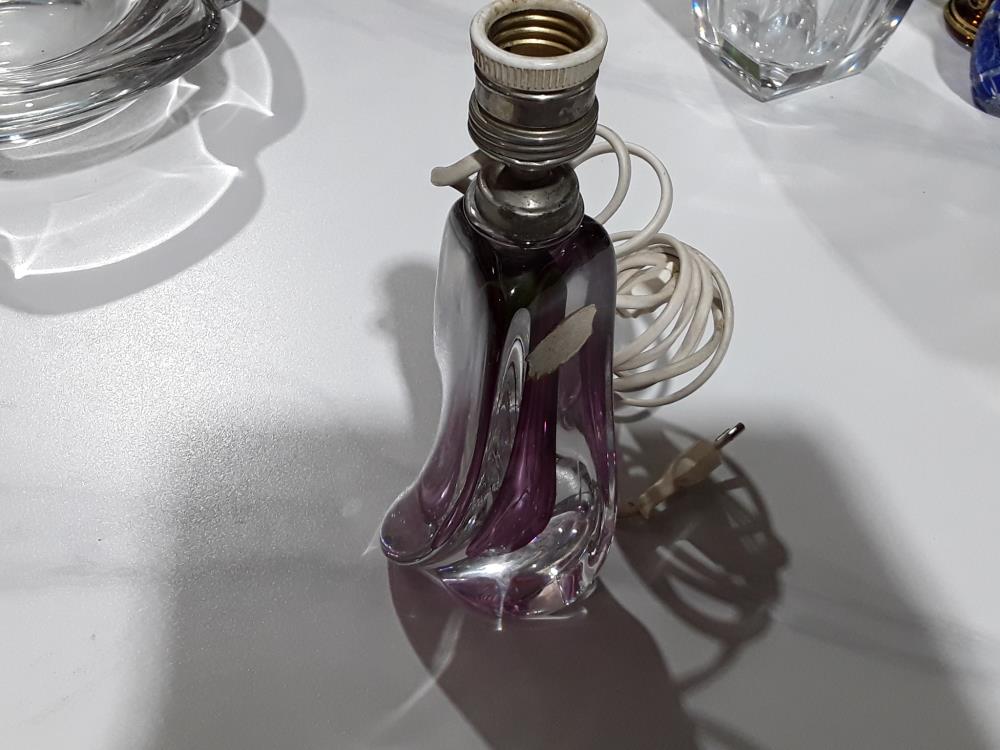 PIED DE LAMPE ÉTIRÉ VAL ST LAMBERT