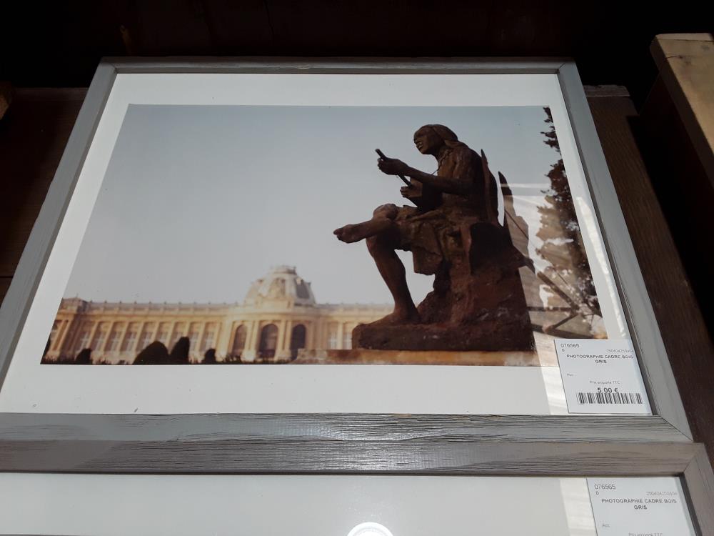 PHOTOGRAPHIE CADRE BOIS GRIS