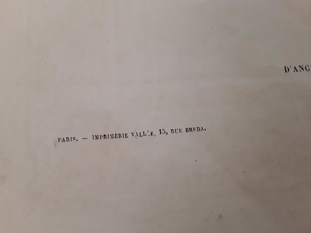 L'AUTOGRAPHE IMPRIMERIE VALLÉE PARIS 1864