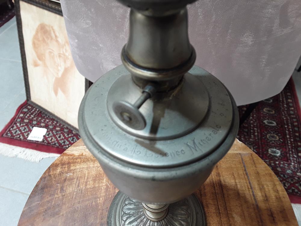 LAMPE PIGEON ESSENCE MINÉRALE