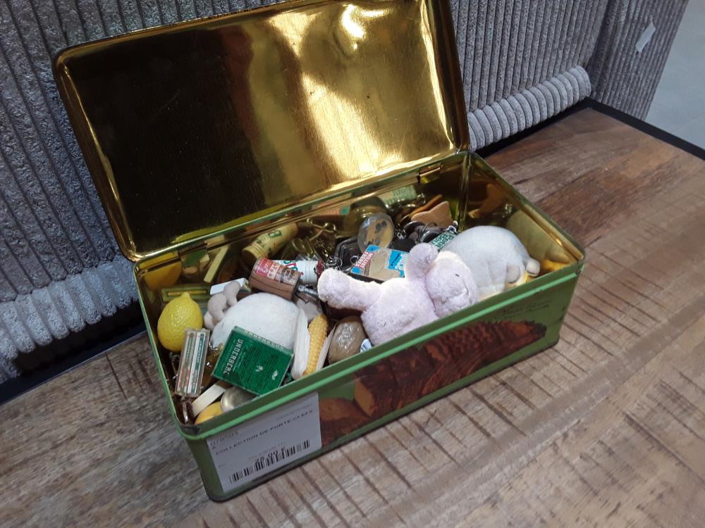 COLLECTION DE PORTE-CLEFS