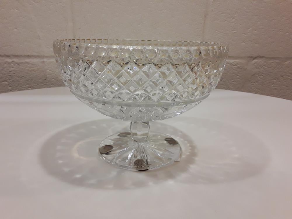 PLAT À FRUIT EN CRISTAL