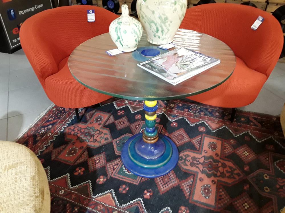 TABLE DESIGN MEMPHIS MILANO ANNEE 80