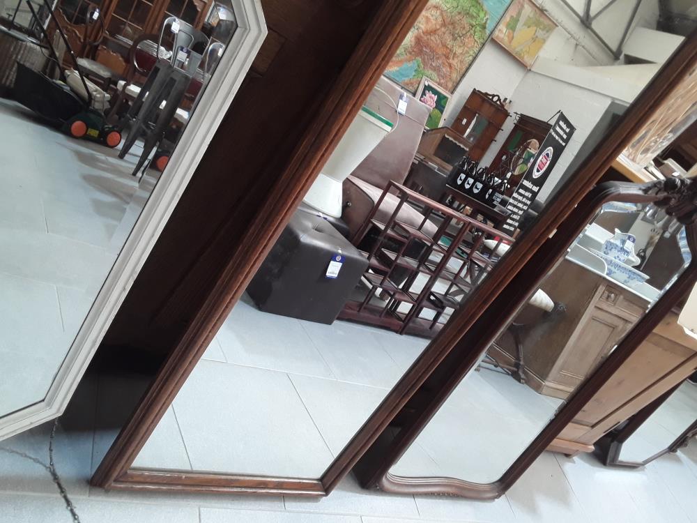 MIROIR ÉTROIT EN CHENE